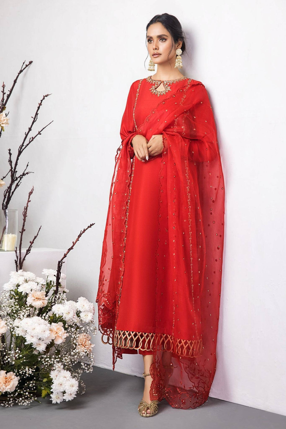 Anam Akhlaq | Festive Collection | D-26 - Pakistani Designer Dress - by Anam Akhlaq | Type: Formal - 100% Original at Saira Sultan