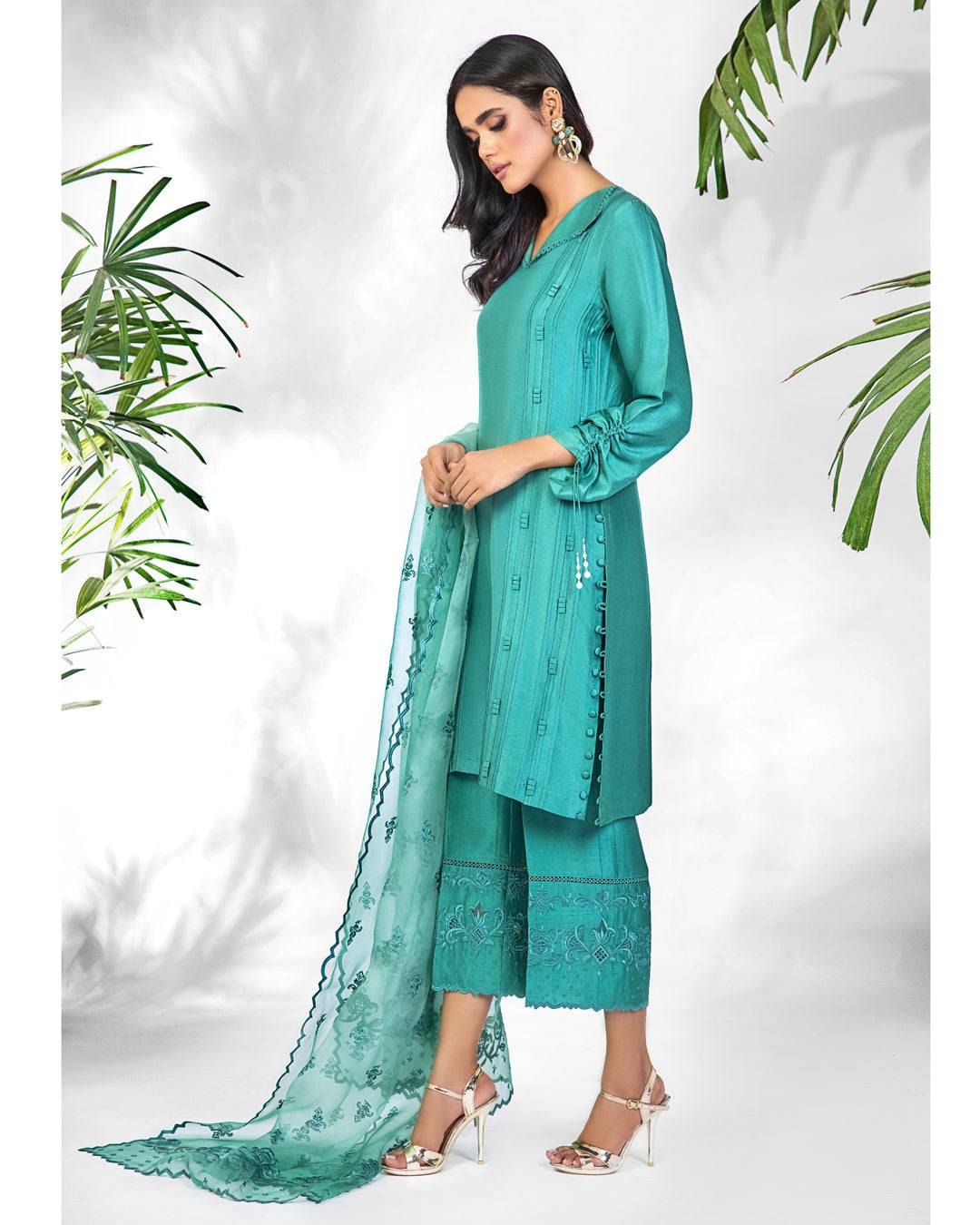 Anam Akhlaq | Festive Collection | D-24 - Pakistani Designer Dress - by Anam Akhlaq | Type: Formal - 100% Original at Saira Sultan