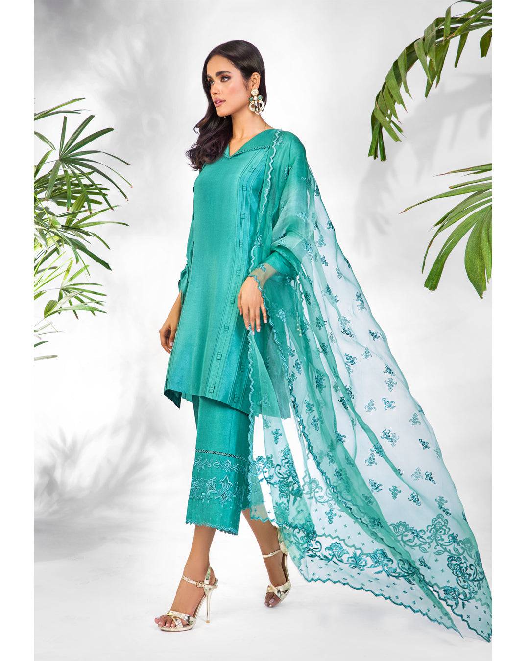 Anam Akhlaq | Festive Collection | D-24 - Pakistani Designer Dress - by Anam Akhlaq | Type: Formal - 100% Original at Saira Sultan