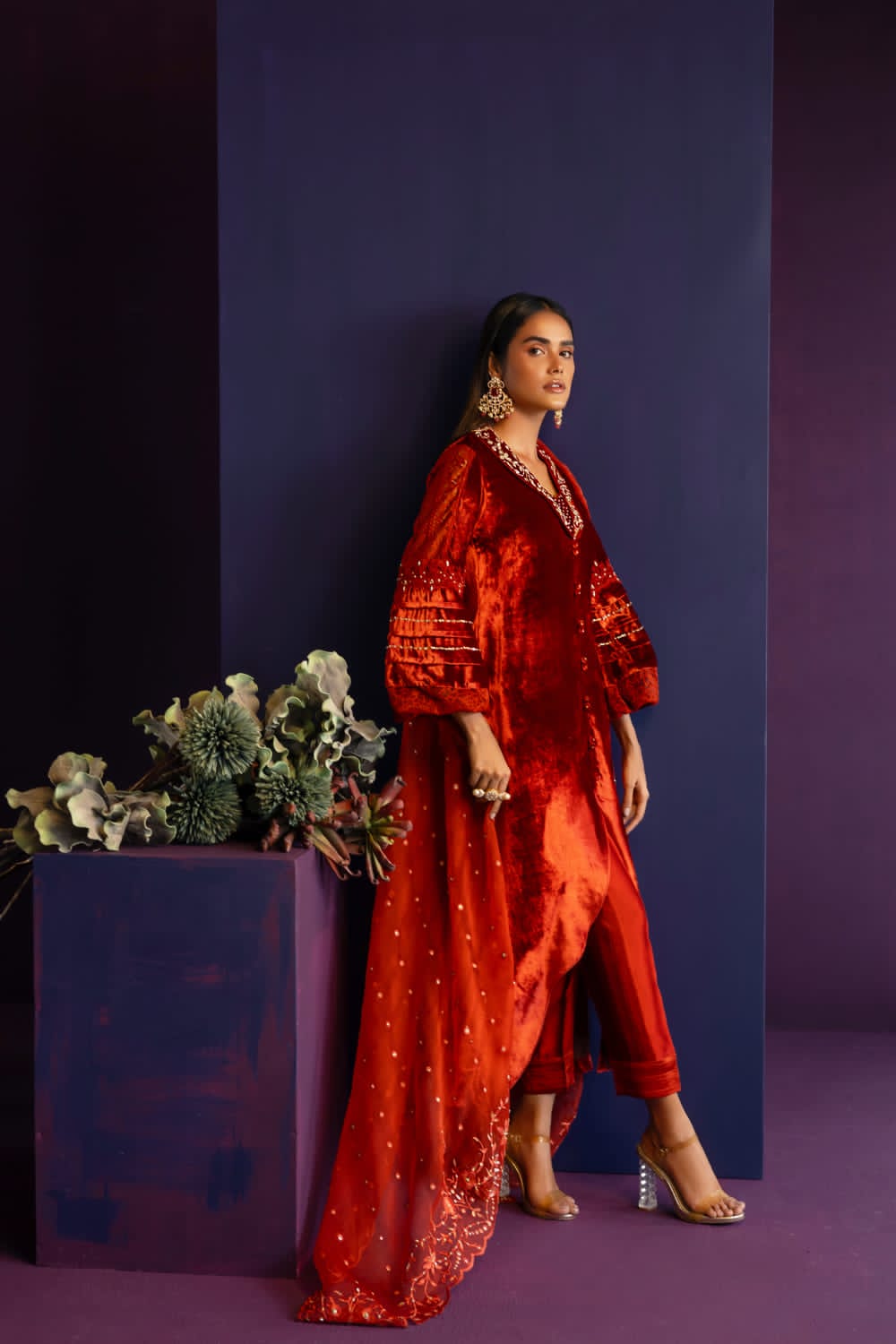Anam Akhlaq | Festive Collection | D-41 - Pakistani Designer Dress - by Anam Akhlaq | Type: Formal - 100% Original at Saira Sultan