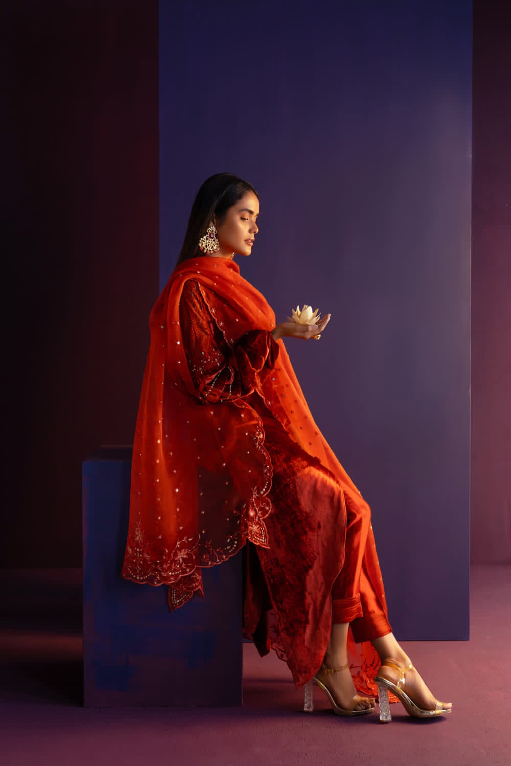 Anam Akhlaq | Festive Collection | D-41 - Pakistani Designer Dress - by Anam Akhlaq | Type: Formal - 100% Original at Saira Sultan