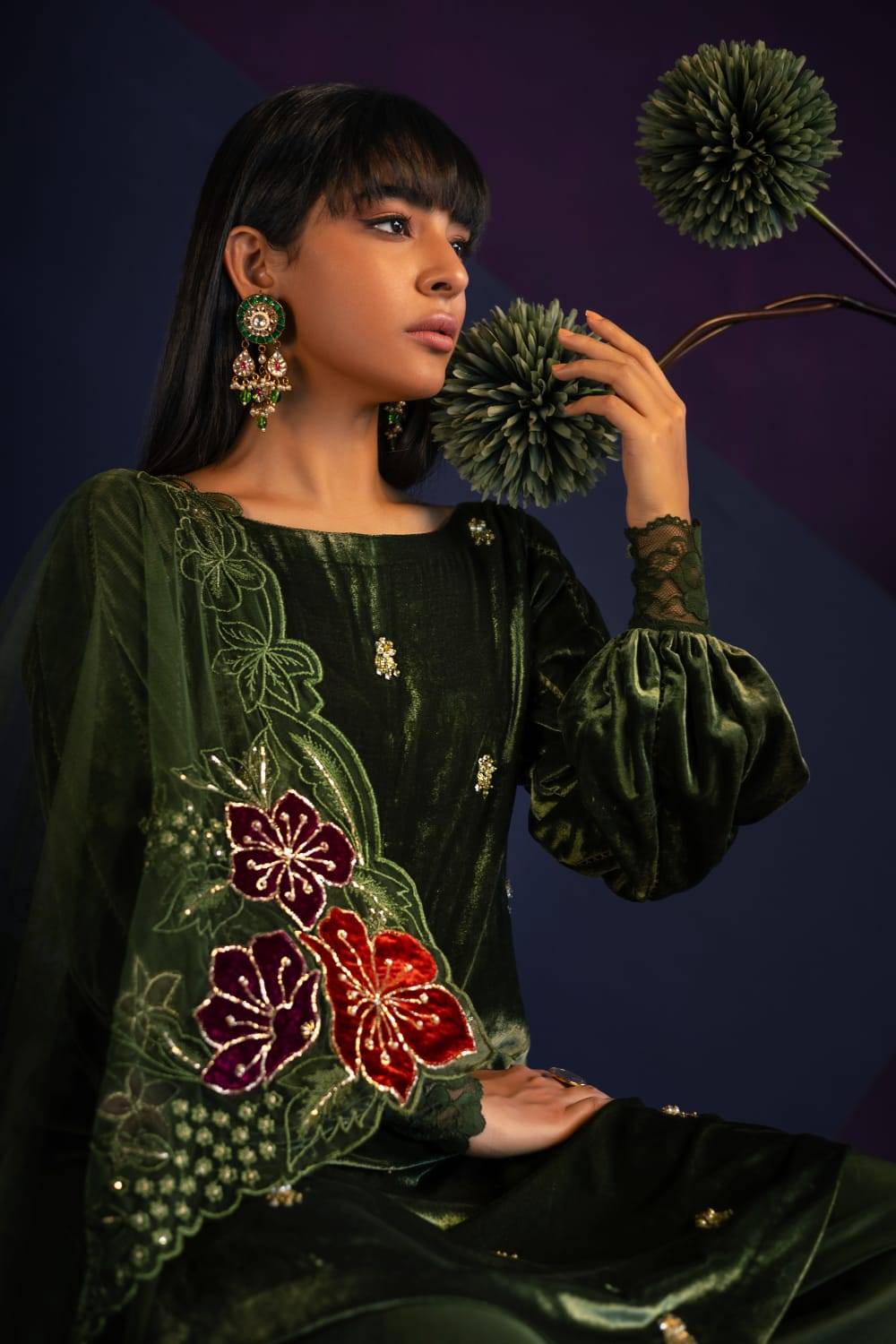 Anam Akhlaq | Festive Collection | D-40 - Pakistani Designer Dress - by Anam Akhlaq | Type: Formal - 100% Original at Saira Sultan