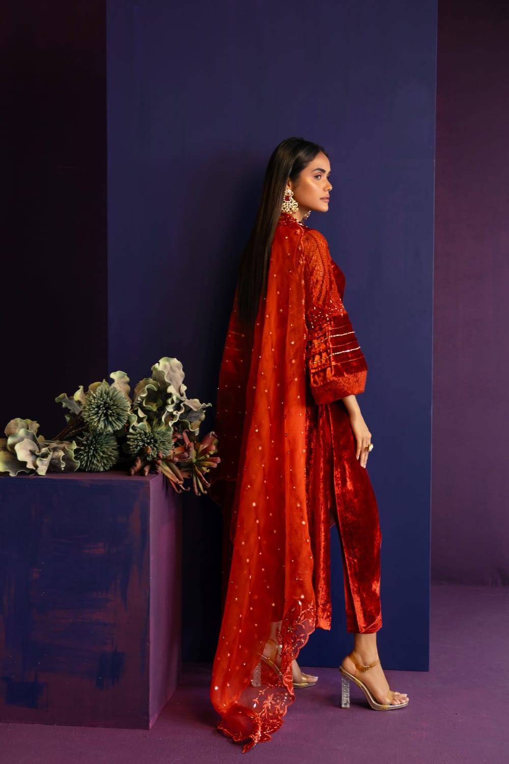 Anam Akhlaq | Festive Collection | D-41 - Pakistani Designer Dress - by Anam Akhlaq | Type: Formal - 100% Original at Saira Sultan