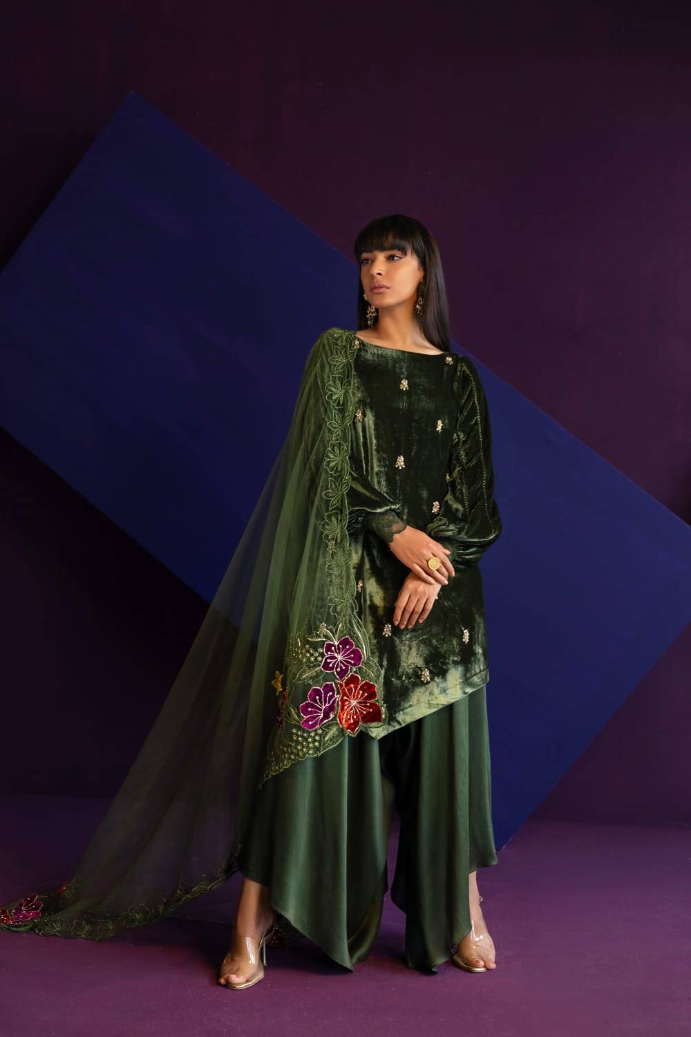Anam Akhlaq | Festive Collection | D-40 - Pakistani Designer Dress - by Anam Akhlaq | Type: Formal - 100% Original at Saira Sultan
