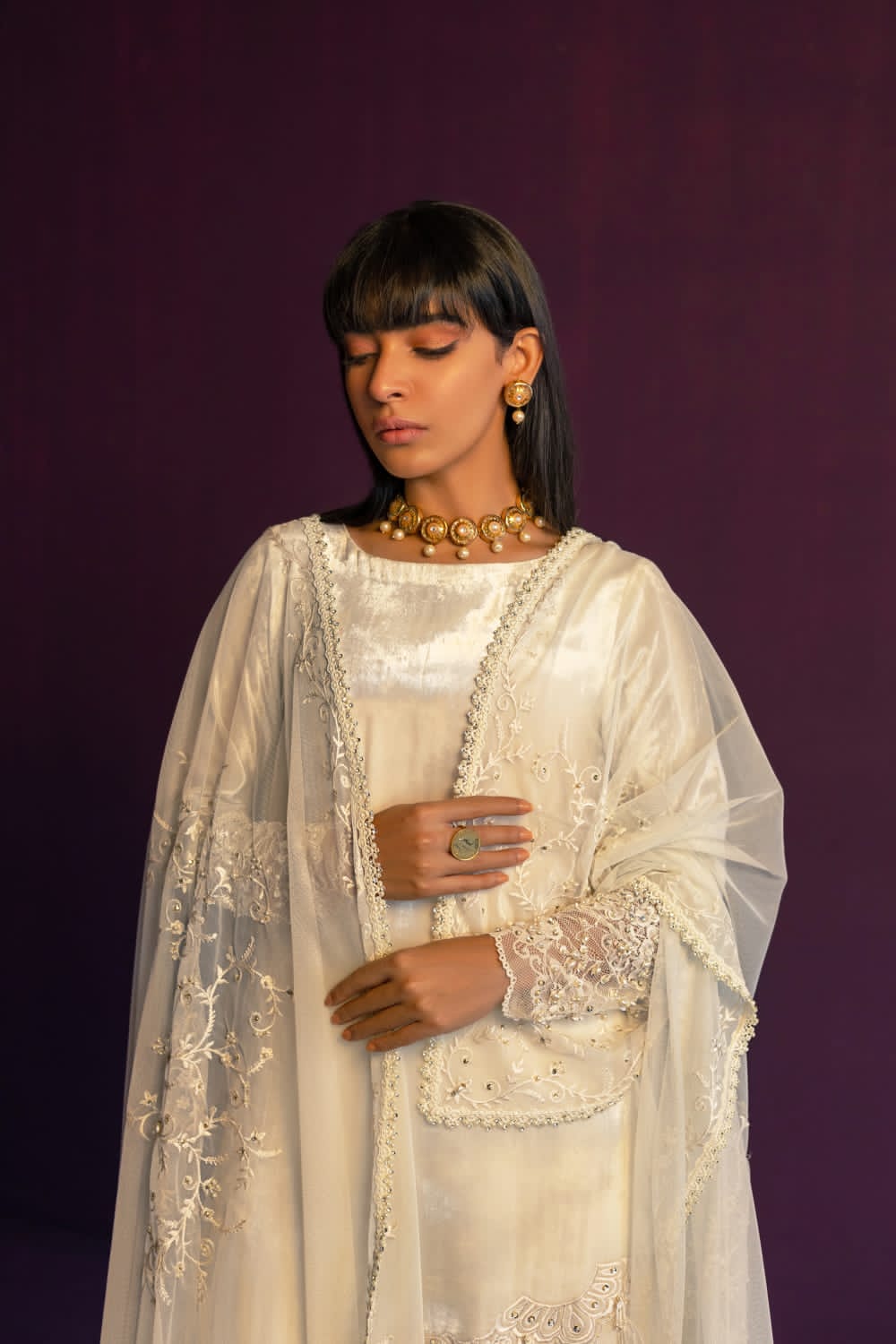 Anam Akhlaq | Festive Collection | D-42 - Pakistani Designer Dress - by Anam Akhlaq | Type: Formal - 100% Original at Saira Sultan