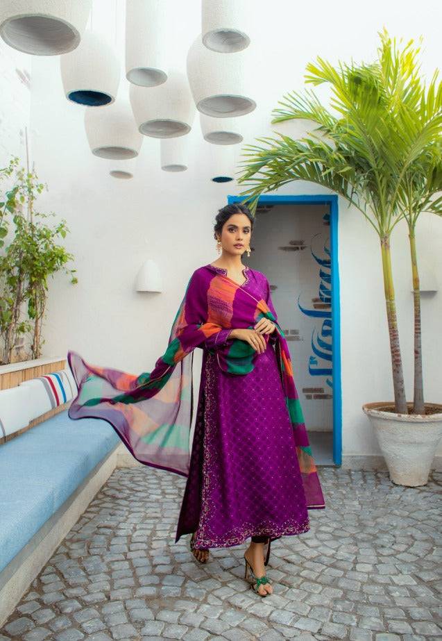 Anam Akhlaq | Festive Collection | D-14 - Pakistani Designer Dress - by Anam Akhlaq | Type: Formal - 100% Original at Saira Sultan