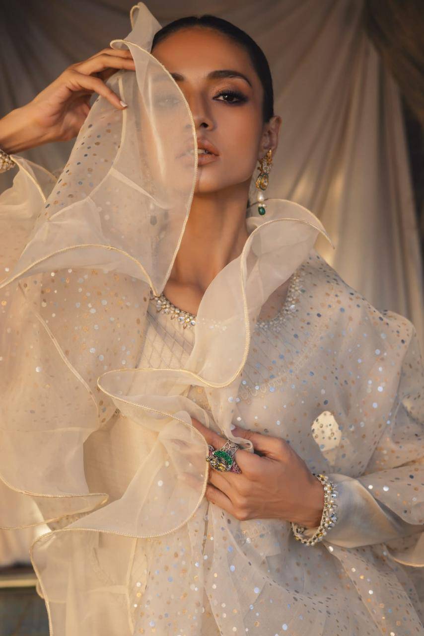 Anam Akhlaq | Festive Collection | D-52 - Pakistani Designer Dress - by Anam Akhlaq | Type: Formal - 100% Original at Saira Sultan