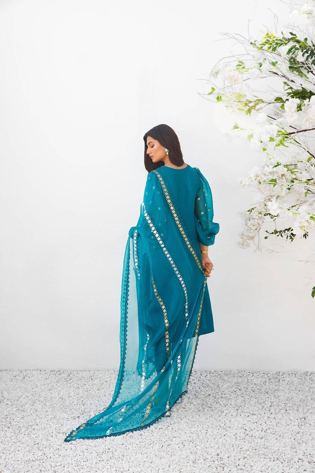 Anam Akhlaq | Festive Collection | D-15 - Pakistani Designer Dress - by Anam Akhlaq | Type: Formal - 100% Original at Saira Sultan