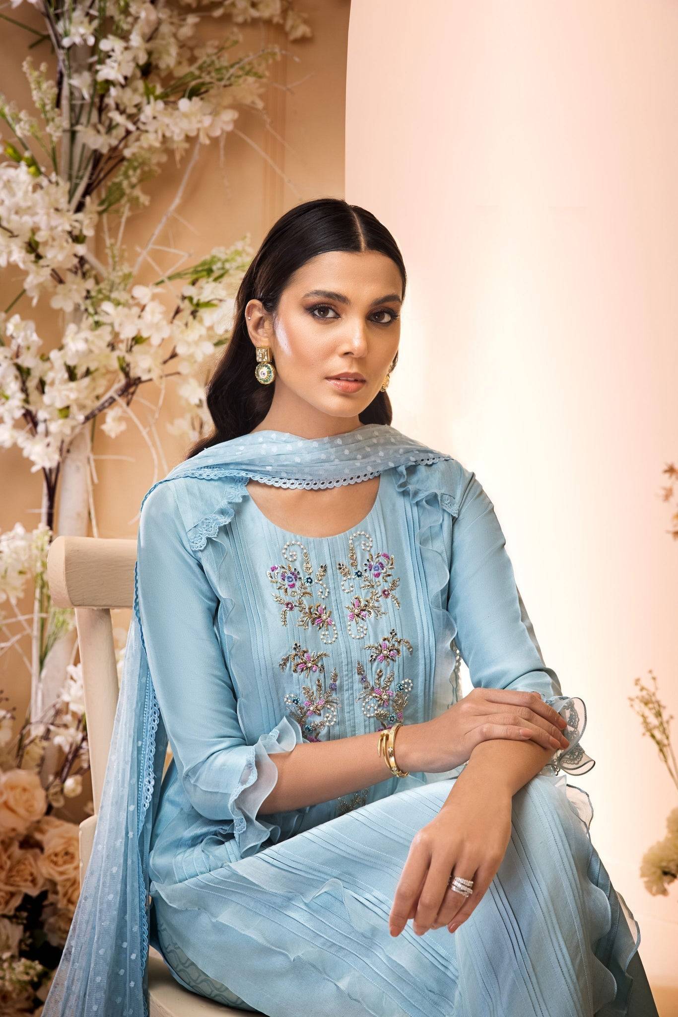 Anam Akhlaq | Festive Collection | D-32 - Pakistani Designer Dress - by Anam Akhlaq | Type: Formal - 100% Original at Saira Sultan