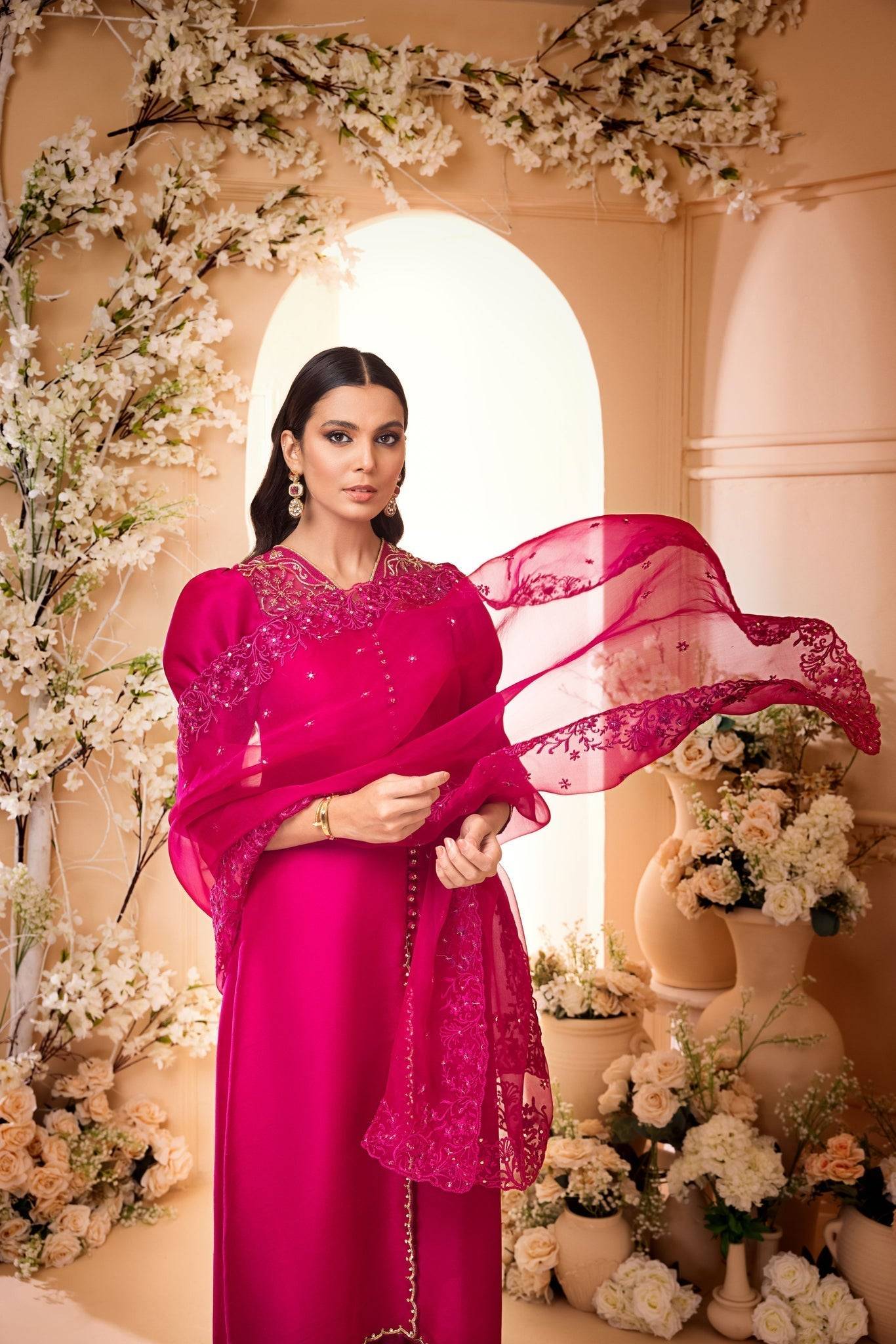 Anam Akhlaq | Festive Collection | D-31 - Pakistani Designer Dress - by Anam Akhlaq | Type: Formal - 100% Original at Saira Sultan