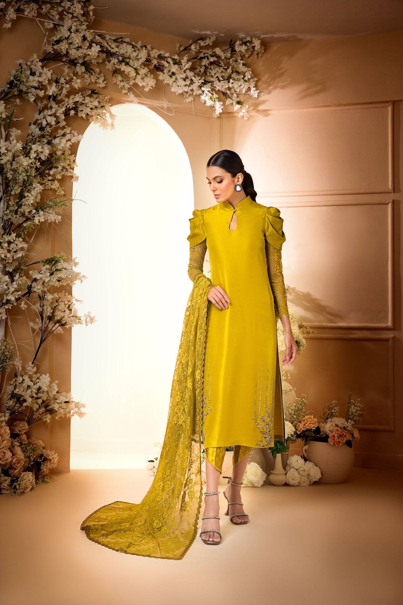 Anam Akhlaq | Festive Collection | D-34 - Pakistani Designer Dress - by Anam Akhlaq | Type: Formal - 100% Original at Saira Sultan