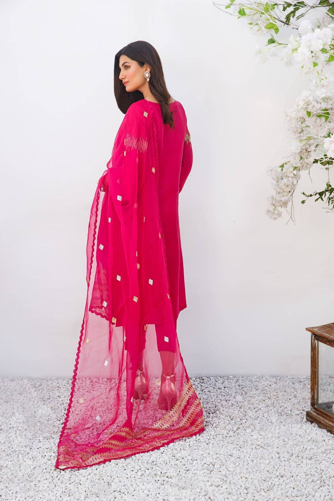 Anam Akhlaq | Festive Collection | D-16 - Pakistani Designer Dress - by Anam Akhlaq | Type: Formal - 100% Original at Saira Sultan