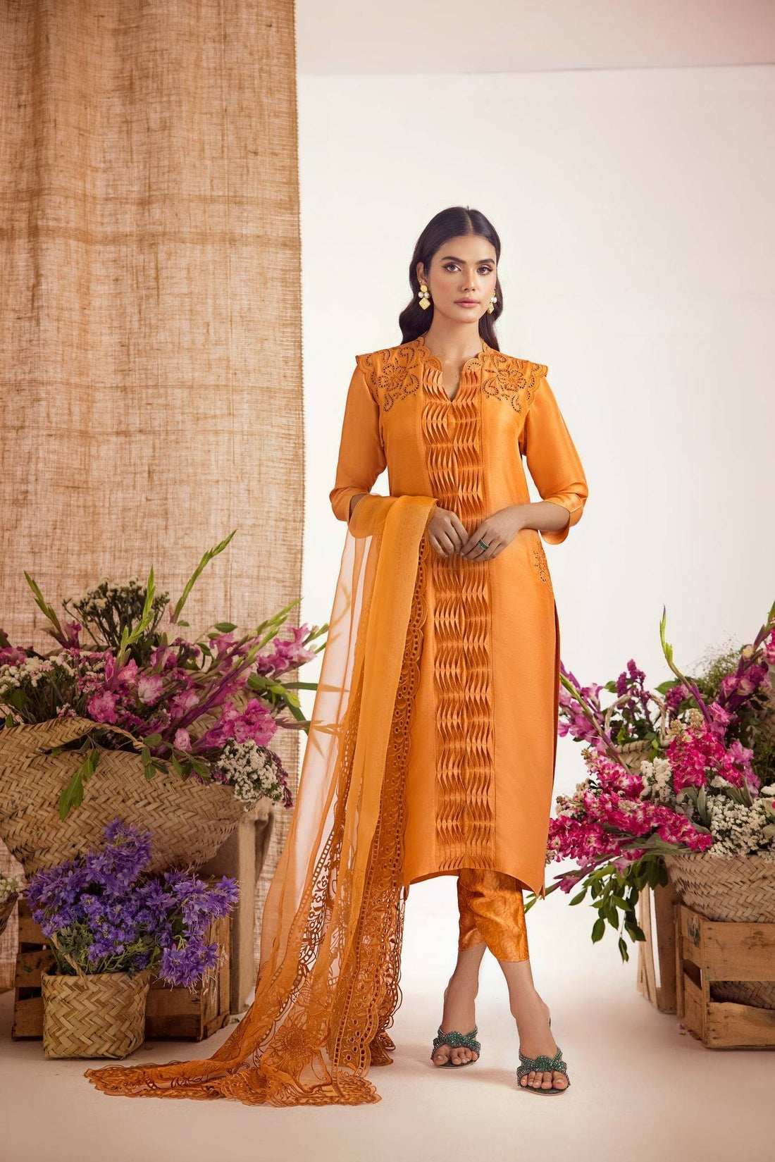 Anam Akhlaq | Festive Collection | D-39 - Pakistani Designer Dress - by Anam Akhlaq | Type: Formal - 100% Original at Saira Sultan