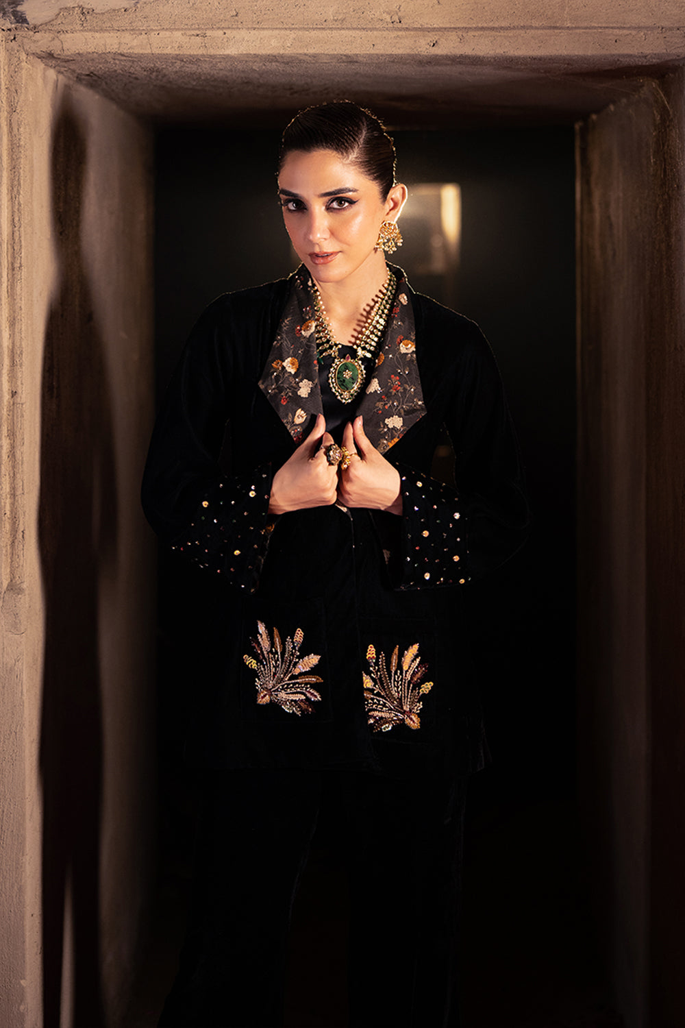 Azure | Vogue Formals | Aristocrat L Black Velvet