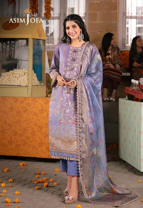 Asim Jofa | Aira Summer Prints | AJAR 05 - Pakistani Designer Dress - by Asim Jofa | Type: Luxury - 100% Original at Saira Sultan