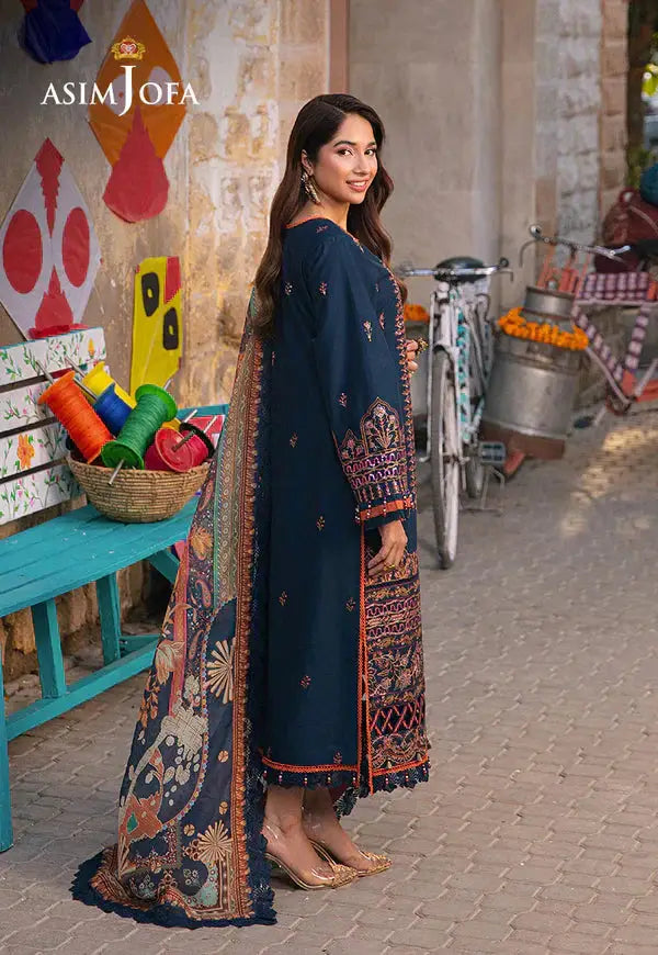 Asim Jofa | Aira Summer Prints | AJAR-36 - Pakistani Designer Dress - by Asim Jofa | Type: Luxury - 100% Original at Saira Sultan