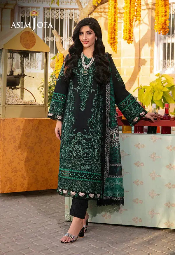 Asim Jofa | Aira Summer Prints | AJAR-32 - Pakistani Designer Dress - by Asim Jofa | Type: Luxury - 100% Original at Saira Sultan