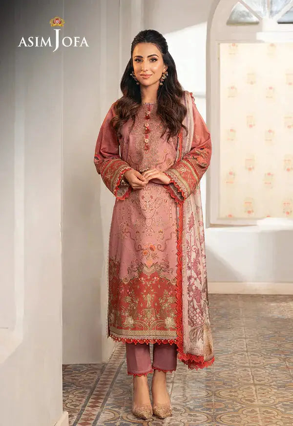 Asim Jofa | Aira Summer Prints | AJAR 08 - Pakistani Designer Dress - by Asim Jofa | Type: Luxury - 100% Original at Saira Sultan