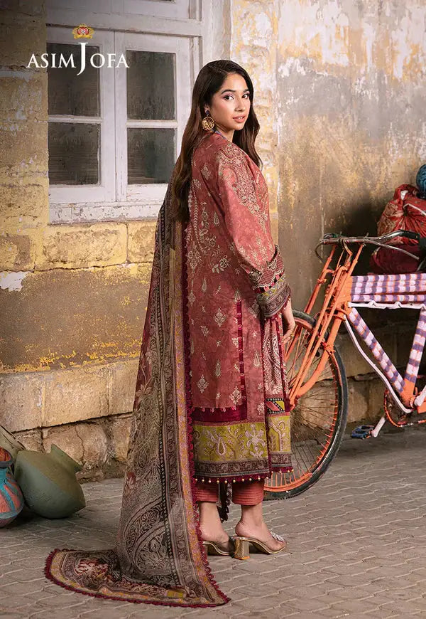 Asim Jofa | Aira Summer Prints | AJAR 17 - Pakistani Designer Dress - by Asim Jofa | Type: Luxury - 100% Original at Saira Sultan