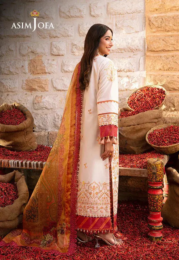 Asim Jofa | Aira Summer Prints | AJAR-30 - Pakistani Designer Dress - by Asim Jofa | Type: Luxury - 100% Original at Saira Sultan