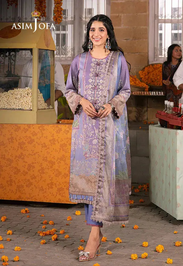 Asim Jofa | Aira Summer Prints | AJAR 05 - Pakistani Designer Dress - by Asim Jofa | Type: Luxury - 100% Original at Saira Sultan