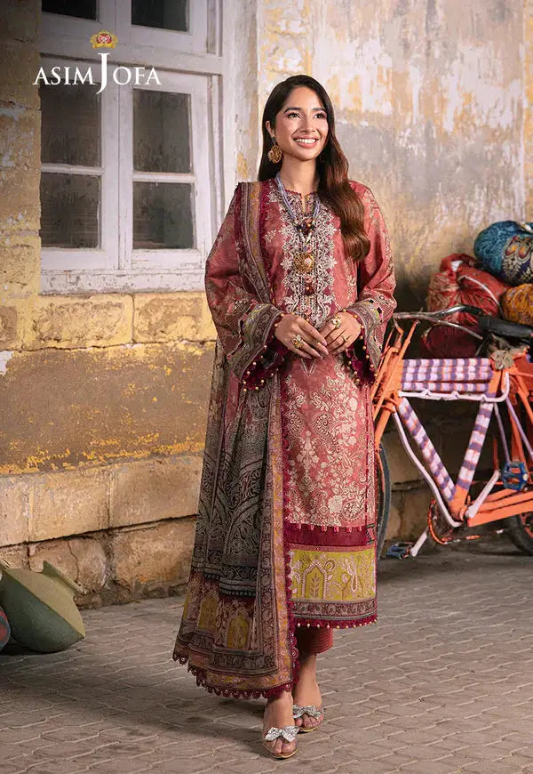 Asim Jofa | Aira Summer Prints | AJAR 17 - Pakistani Designer Dress - by Asim Jofa | Type: Luxury - 100% Original at Saira Sultan