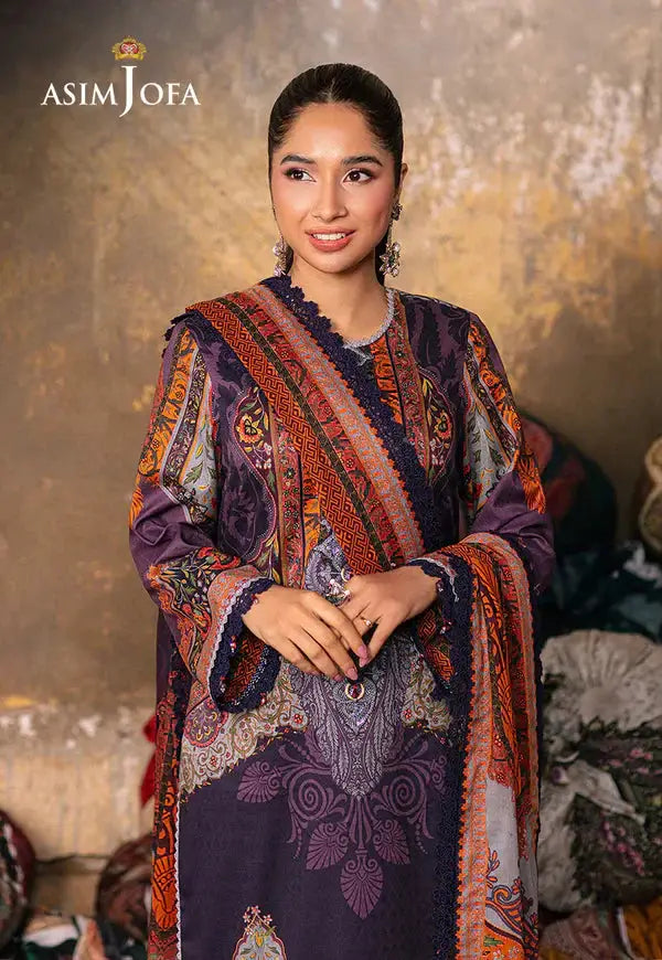 Asim Jofa | Aira Summer Prints | AJAR-12 - Pakistani Designer Dress - by Asim Jofa | Type: Luxury - 100% Original at Saira Sultan