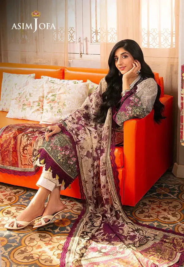 Asim Jofa | Aira Summer Prints | AJAR 21 - Pakistani Designer Dress - by Asim Jofa | Type: Luxury - 100% Original at Saira Sultan