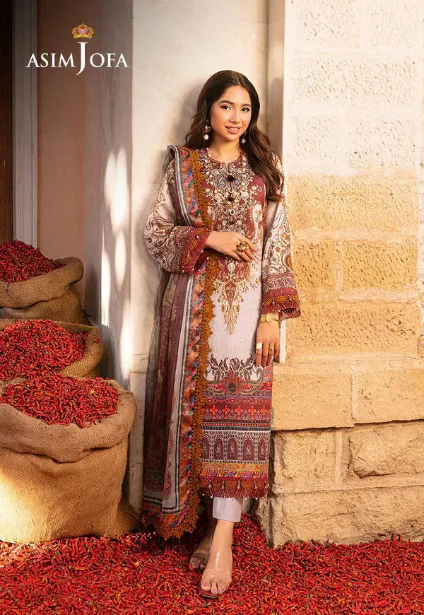 Asim Jofa | Aira Summer Prints | AJAR 06 - Pakistani Designer Dress - by Asim Jofa | Type: Luxury - 100% Original at Saira Sultan