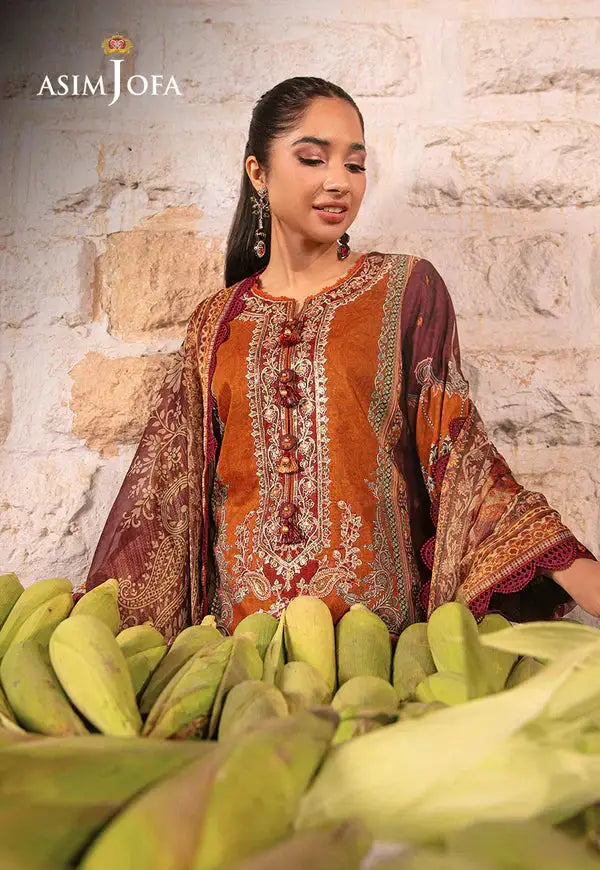 Asim Jofa | Aira Summer Prints | AJAR 20 - Pakistani Designer Dress - by Asim Jofa | Type: Luxury - 100% Original at Saira Sultan