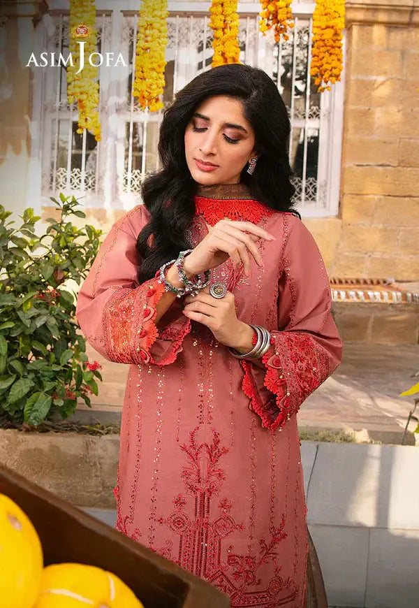 Asim Jofa | Aira Summer Prints | AJAR-35 - Pakistani Designer Dress - by Asim Jofa | Type: Luxury - 100% Original at Saira Sultan