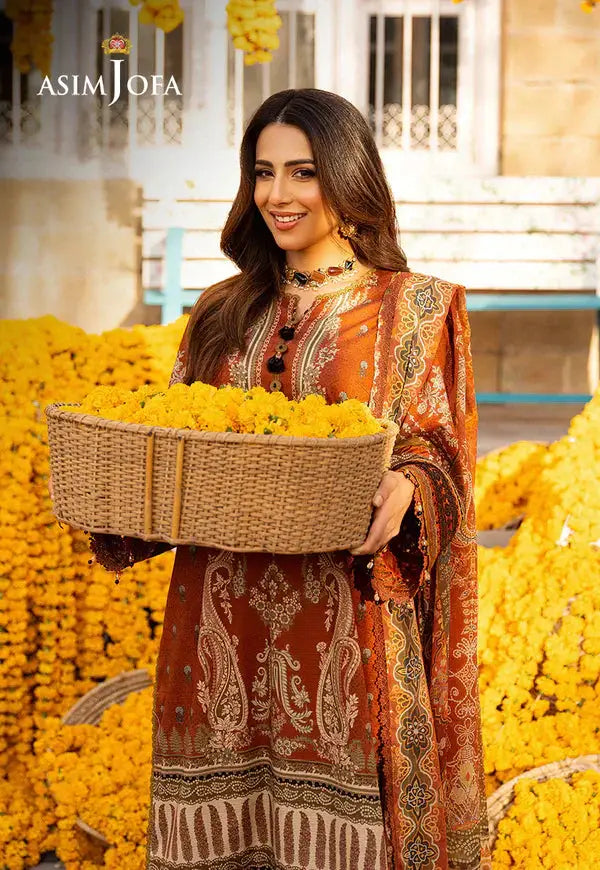 Asim Jofa | Aira Summer Prints | AJAR 03 - Pakistani Designer Dress - by Asim Jofa | Type: Luxury - 100% Original at Saira Sultan