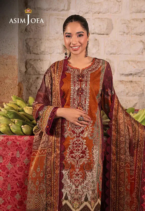 Asim Jofa | Aira Summer Prints | AJAR 20 - Pakistani Designer Dress - by Asim Jofa | Type: Luxury - 100% Original at Saira Sultan