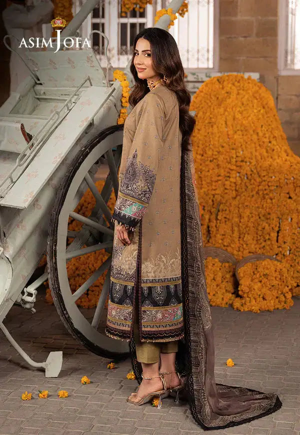 Asim Jofa | Aira Summer Prints | AJAR-16 - Pakistani Designer Dress - by Asim Jofa | Type: Luxury - 100% Original at Saira Sultan