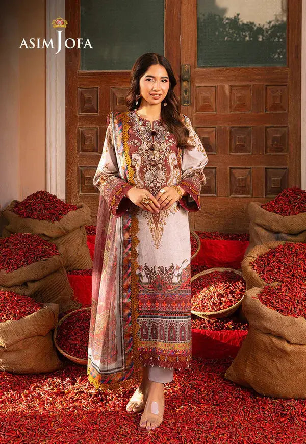 Asim Jofa | Aira Summer Prints | AJAR 06 - Pakistani Designer Dress - by Asim Jofa | Type: Luxury - 100% Original at Saira Sultan