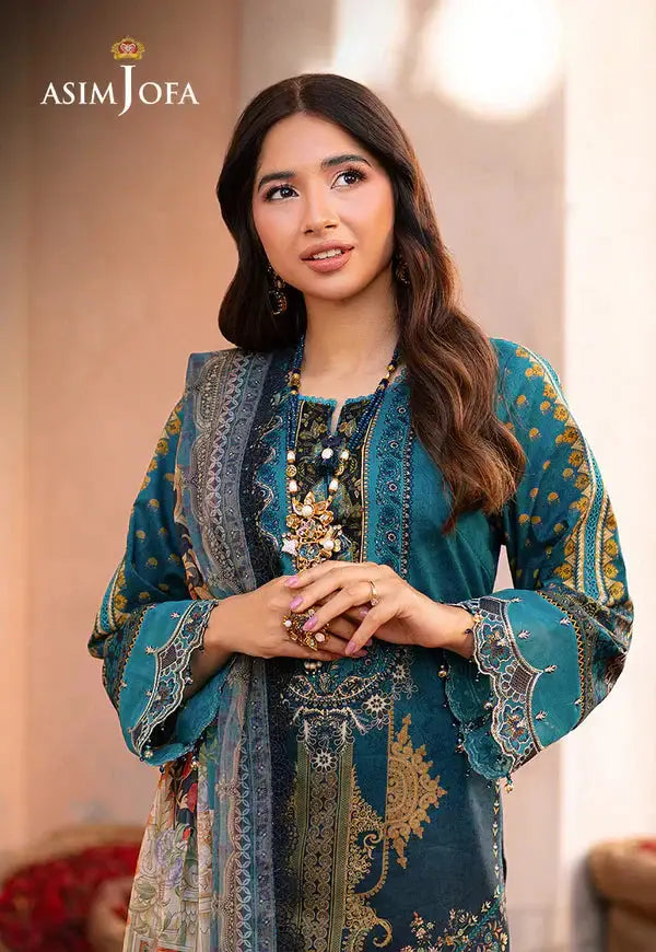 Asim Jofa | Aira Summer Prints | AJAR 22 - Pakistani Designer Dress - by Asim Jofa | Type: Luxury - 100% Original at Saira Sultan