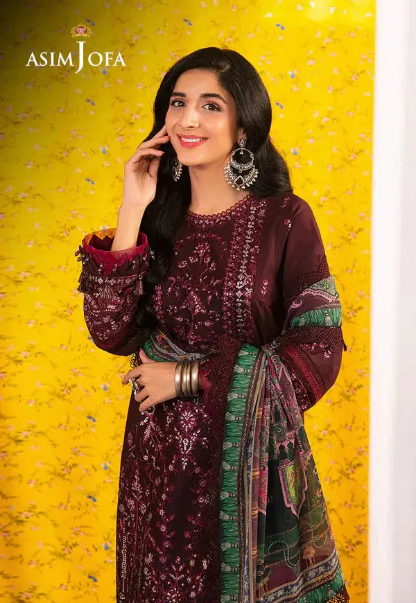 Asim Jofa | Aira Summer Prints | AJAR 34 - Pakistani Designer Dress - by Asim Jofa | Type: Luxury - 100% Original at Saira Sultan
