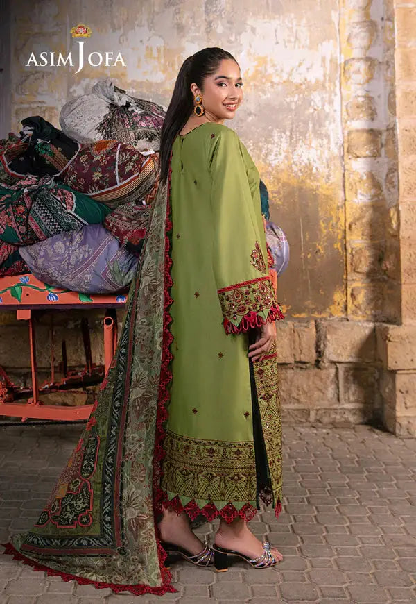 Asim Jofa | Aira Summer Prints | AJAR-33 - Pakistani Designer Dress - by Asim Jofa | Type: Luxury - 100% Original at Saira Sultan