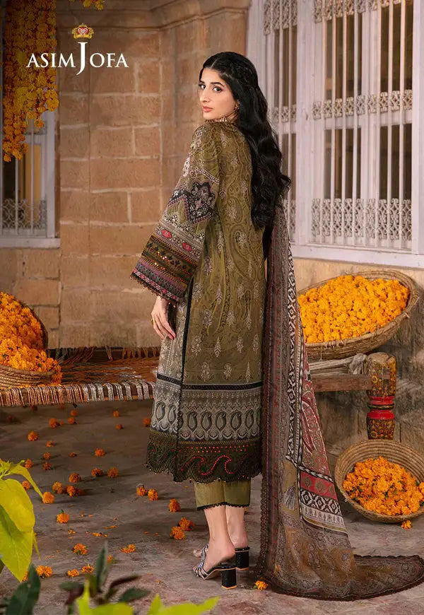 Asim Jofa | Aira Summer Prints | AJAR 23 - Pakistani Designer Dress - by Asim Jofa | Type: Luxury - 100% Original at Saira Sultan