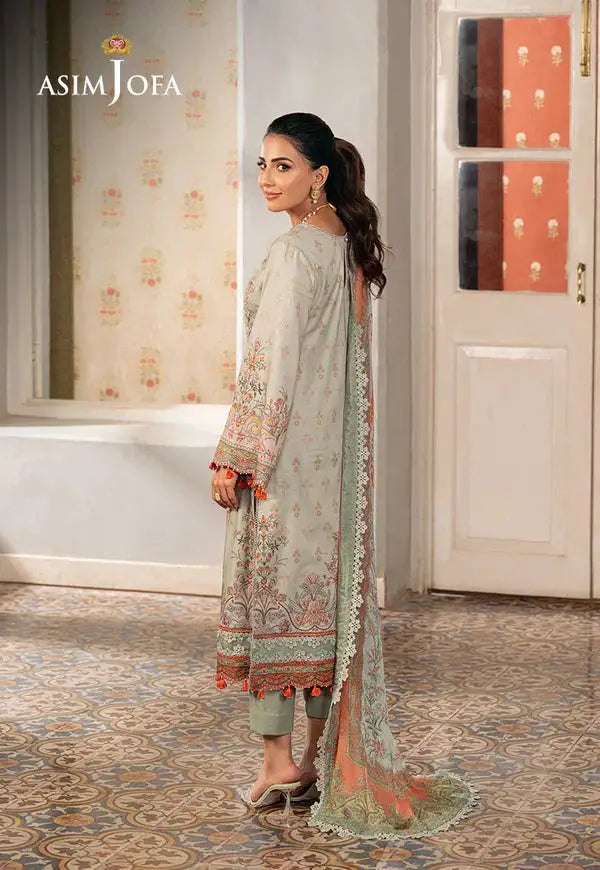 Asim Jofa | Aira Summer Prints | AJAR 02 - Pakistani Designer Dress - by Asim Jofa | Type: Luxury - 100% Original at Saira Sultan