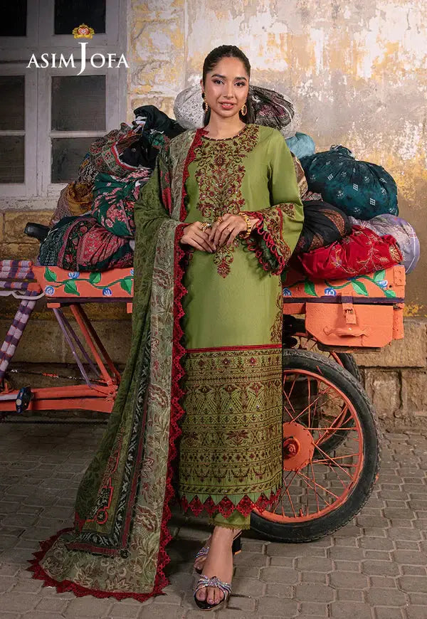 Asim Jofa | Aira Summer Prints | AJAR-33 - Pakistani Designer Dress - by Asim Jofa | Type: Luxury - 100% Original at Saira Sultan