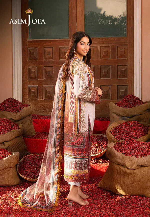 Asim Jofa | Aira Summer Prints | AJAR 06 - Pakistani Designer Dress - by Asim Jofa | Type: Luxury - 100% Original at Saira Sultan