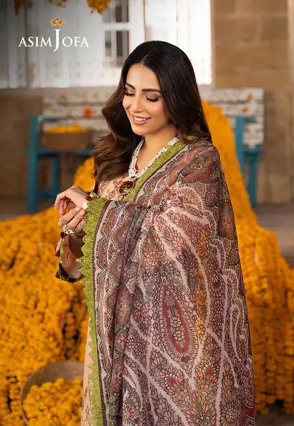 Asim Jofa | Aira Summer Prints | AJAR-31 - Pakistani Designer Dress - by Asim Jofa | Type: Luxury - 100% Original at Saira Sultan