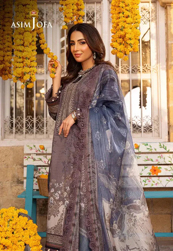 Asim Jofa | Aira Summer Prints | AJAR 07 - Pakistani Designer Dress - by Asim Jofa | Type: Luxury - 100% Original at Saira Sultan