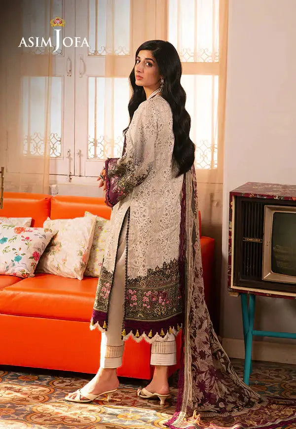 Asim Jofa | Aira Summer Prints | AJAR 21 - Pakistani Designer Dress - by Asim Jofa | Type: Luxury - 100% Original at Saira Sultan