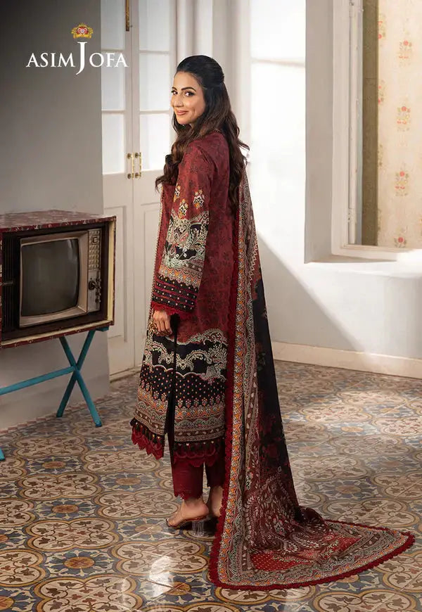 Asim Jofa | Aira Summer Prints | AJAR-26 - Pakistani Designer Dress - by Asim Jofa | Type: Luxury - 100% Original at Saira Sultan