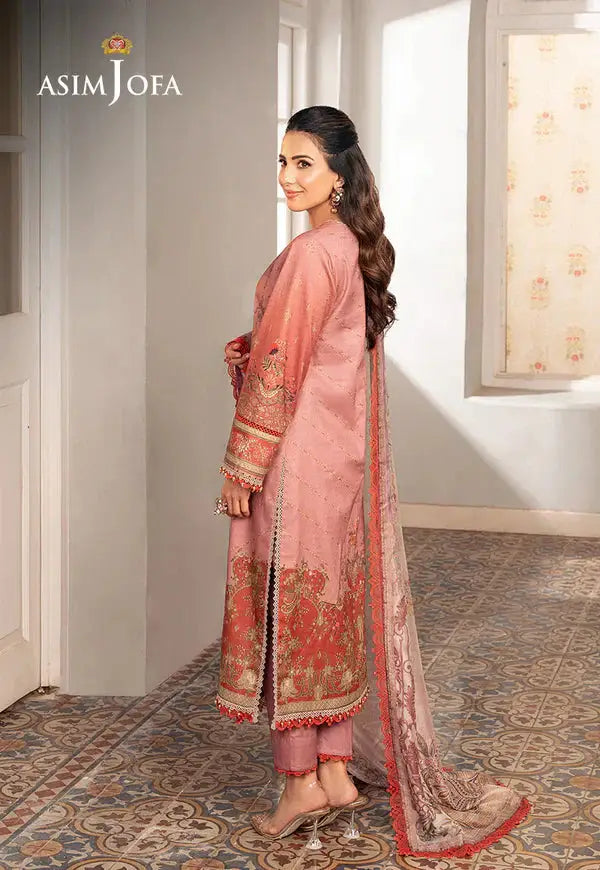 Asim Jofa | Aira Summer Prints | AJAR 08 - Pakistani Designer Dress - by Asim Jofa | Type: Luxury - 100% Original at Saira Sultan