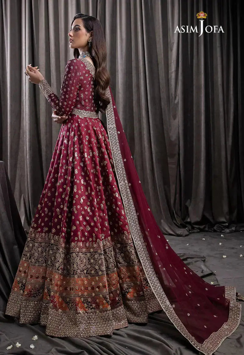 Asim Jofa | Bekhudi Luxury Chiffon 23 | AJBK-01 - Pakistani Designer Dress - by Asim Jofa | Type: Bridal - 100% Original at Saira Sultan