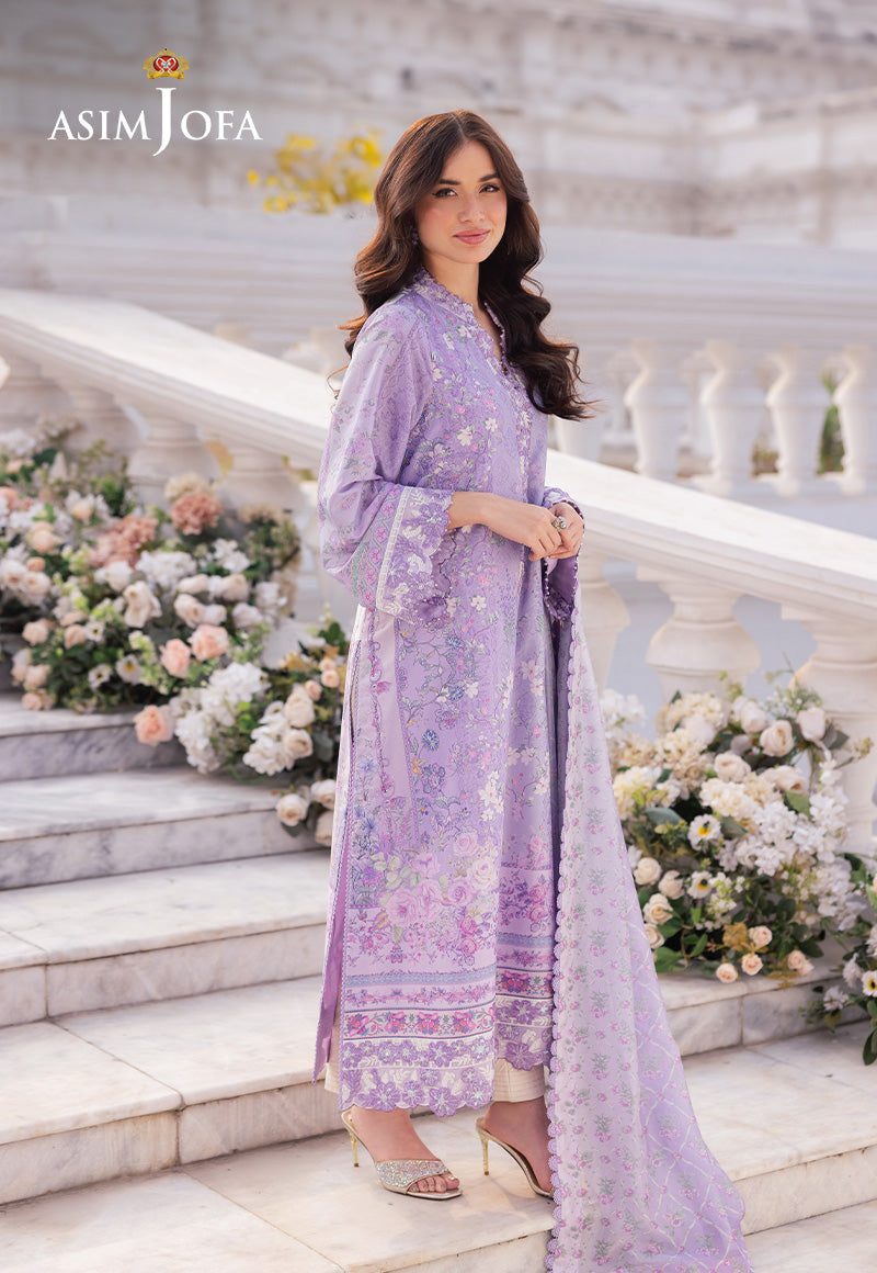 Asim Jofa | Charmuse Silk | AJRS-01 XL Lilac Blended Grip