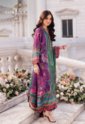 Asim Jofa | Charmuse Silk | AJRS-02 L Green Blended Grip